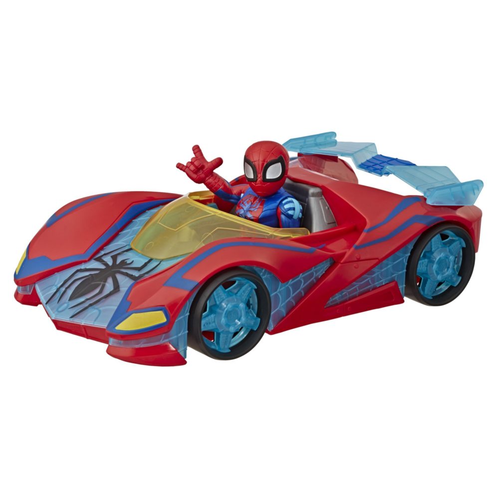 Playskool Heroes Marvel Super Hero Adventures Spider-Man Web Racer Figure and Vehicle