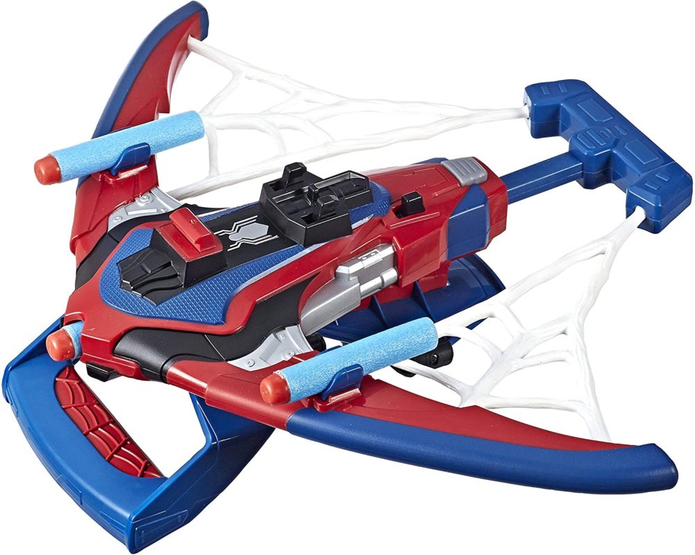 Đồ Chơi Spider-Man Web Shots Spiderbolt Nerf Powered Blaster Toy for Kids Ages 5 & Up Hasbro