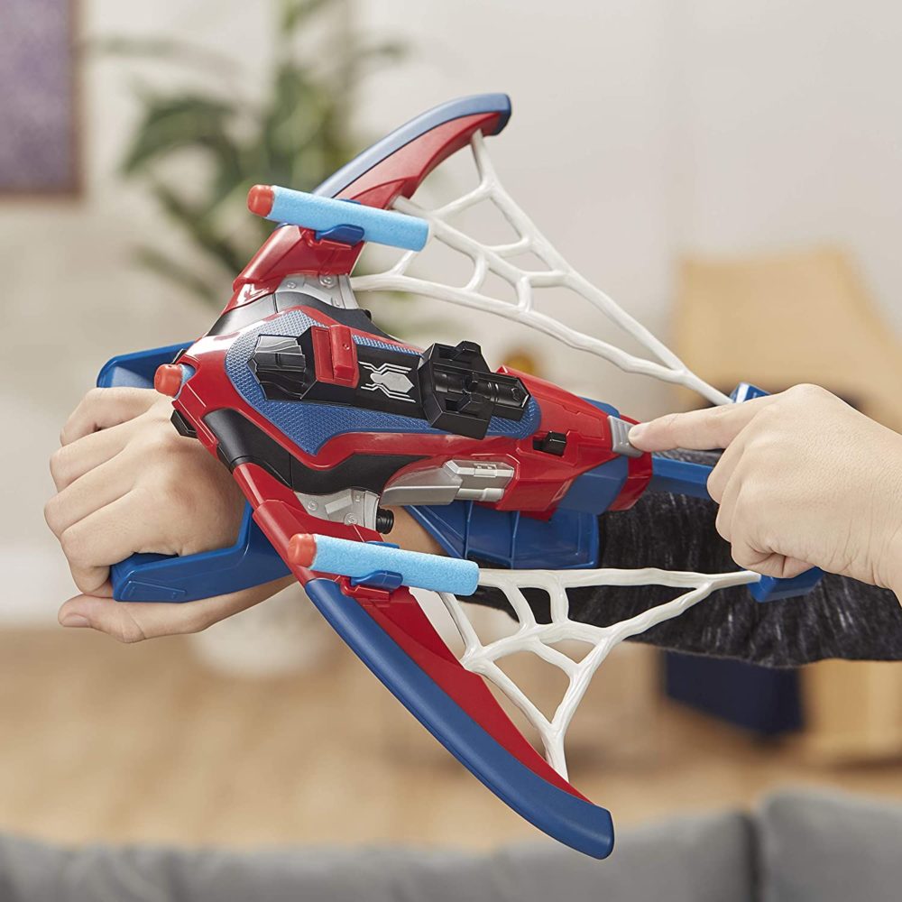 Spider-Man Web Shots Spiderbolt Nerf Powered Blaster Toy for Kids Ages 5 & Up2