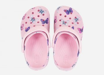 Crocs Classic Butterfly Clog PS 206414-6GD size C116