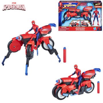 Hasbro SpiderMan Екшън фигура Спайдърмен с мотор 3в1 E0593