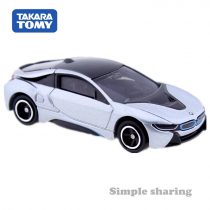 Takara Tomy Tomica No.17 BMW I8 CAR Model Kit 1.61 Scale Electric Vehicle Mould E-POWER 1