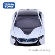 Takara Tomy Tomica No.17 BMW I8 CAR Model Kit 1.61 Scale Electric Vehicle Mould E-POWER