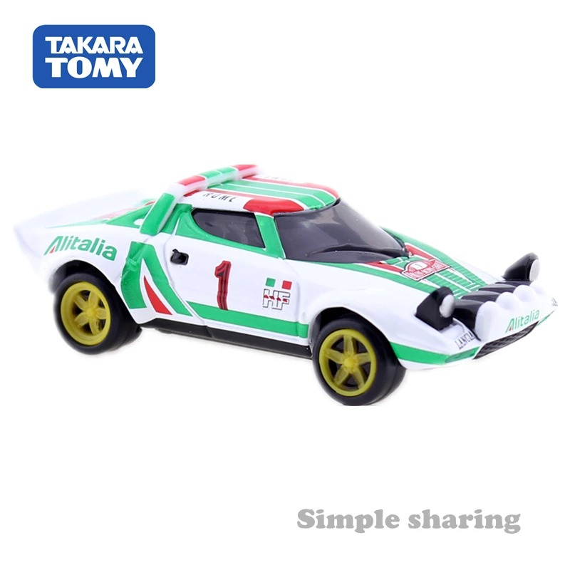 Takara Tomy Tomica Premium No. 19 Lancia Stratos HF Rally 1.58 Scales Racing Car3