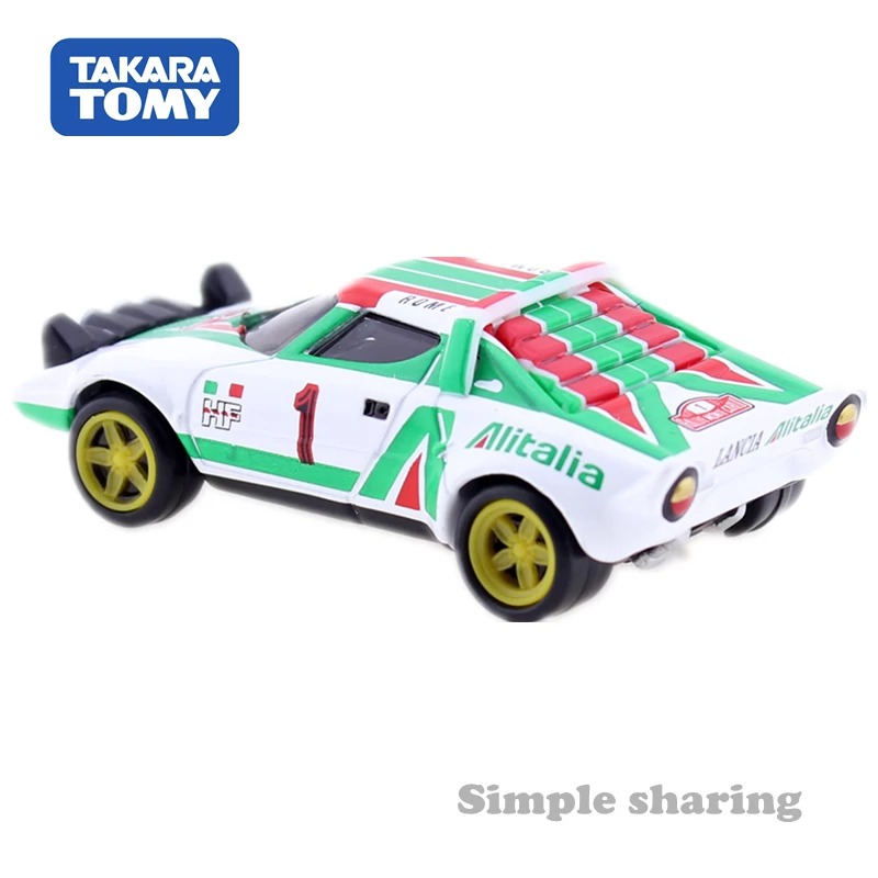 Takara Tomy Tomica Premium No. 19 Lancia Stratos HF Rally 1.58 Scales Racing Car4