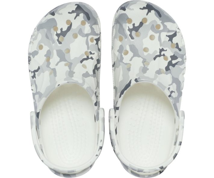 Crocs Classic Baya Seasonal Printed Camo Clog Grey M7,9 Outdoor