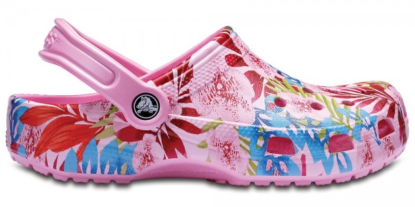 Crocs Classic Graphic Clog – Carnation.Candy Pink