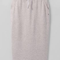 Prana w31213010 Cozy Up Midi Skirt Oatmeal Heather size XS3