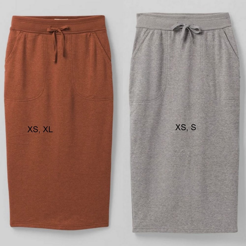 Prana w31213010 Cozy Up Midi Skirt size XS,S, XL