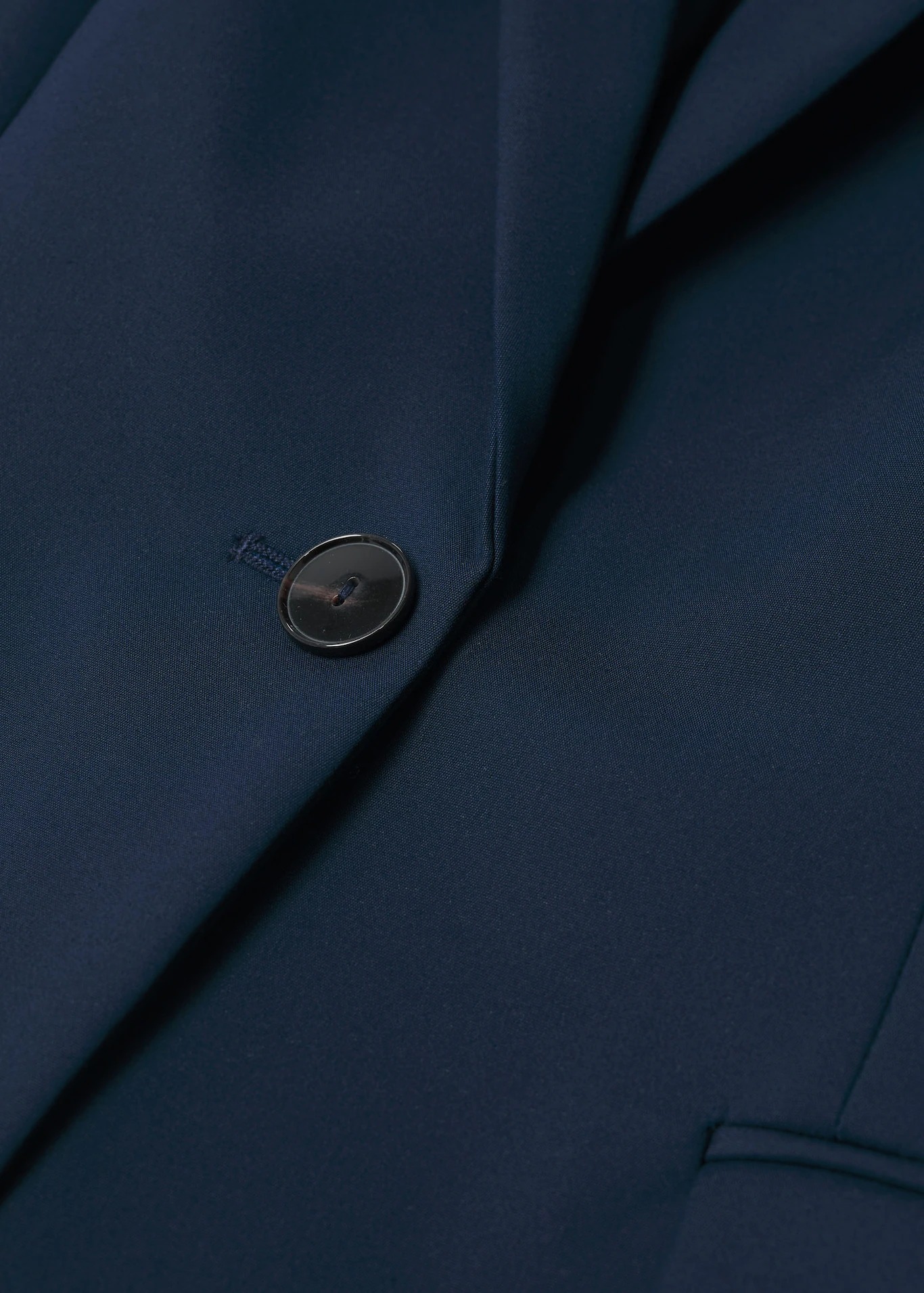 Mango 17080145 Structured suit blazer size S Dark Navy5
