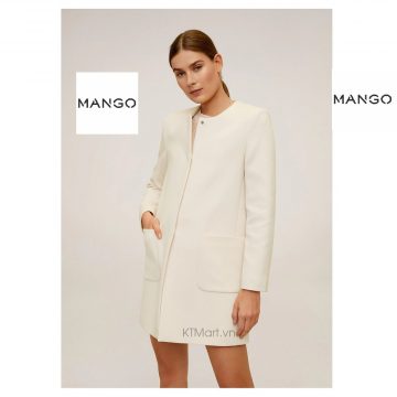 Mango Straight Cut Coat 67094408 Mango ktmart 0