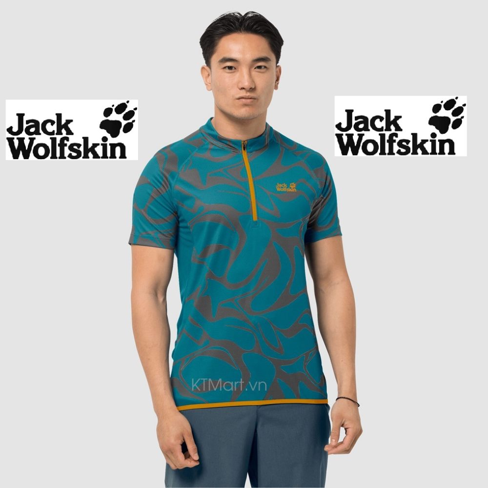Áo đạp xe Jack Wolfskin Gradient Men’s T-shirt 1807961 size M US