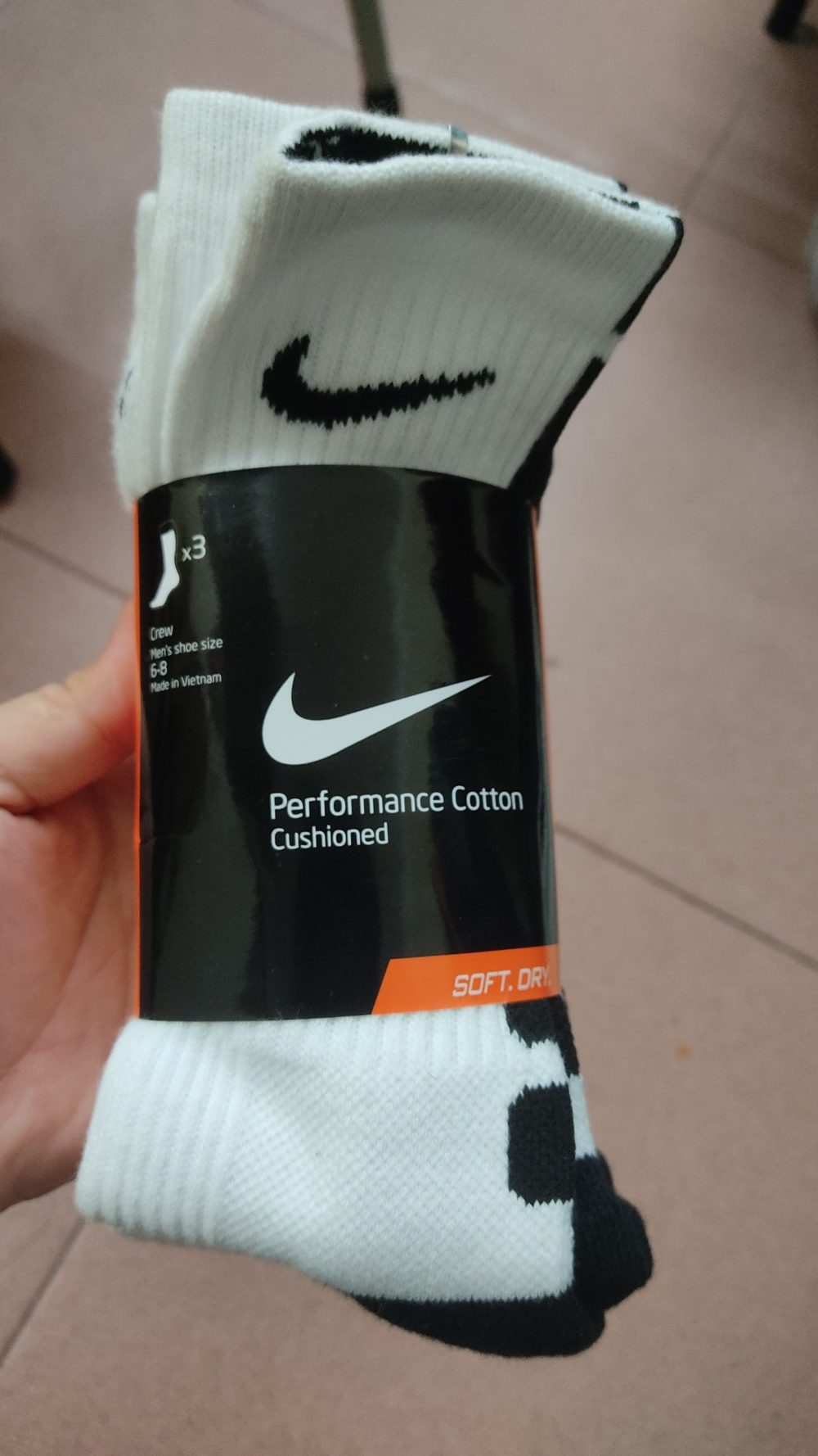 Nike Elite 1.0 Crew Basketball Socks – White3