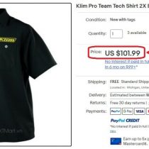 KLIM Pro Team Tech Dealership Shirt Black ktmart 8