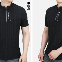 Mountainist Haiti Y Short Sleeve Zip-Up T-shirt (Male)c