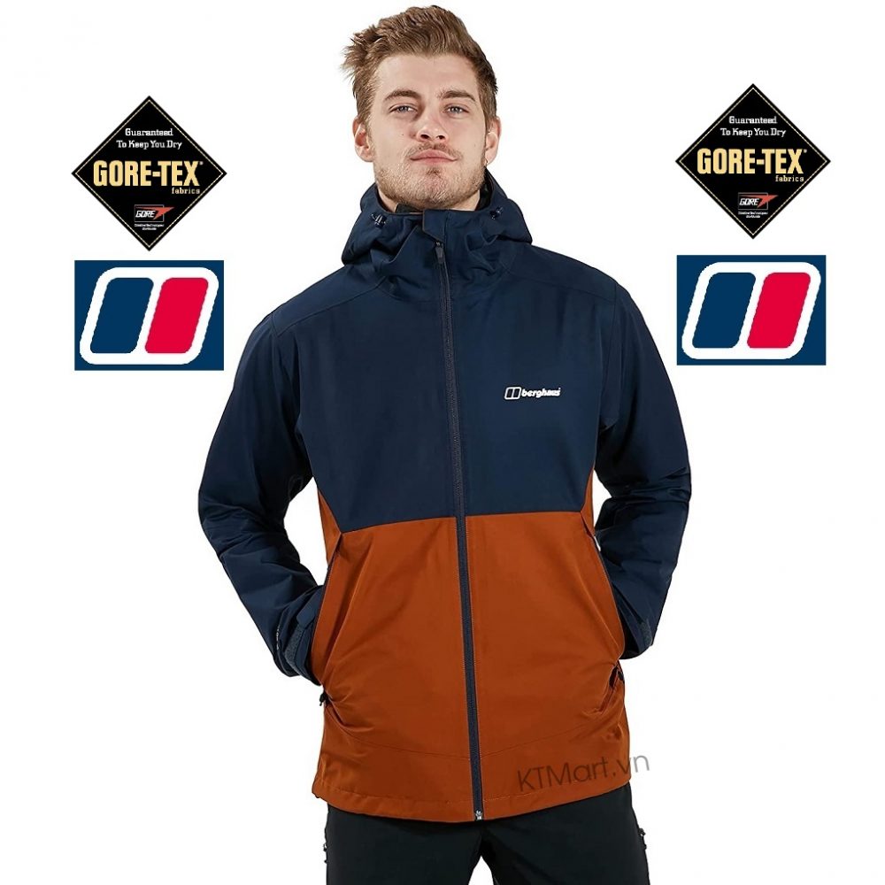 Berghaus Men’s Fellmaster Interactive Waterproof GoreTex Jacket 422243GW7 size L US