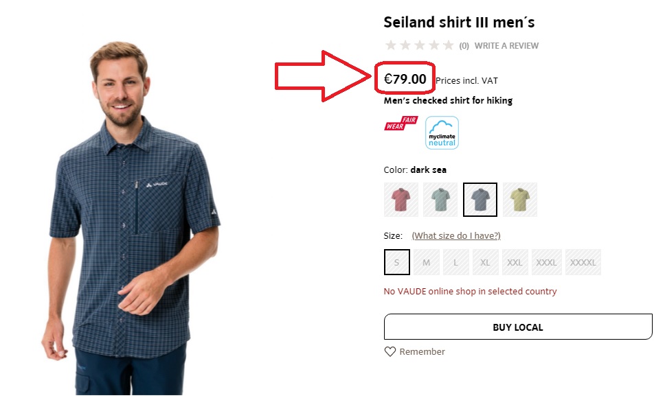 Vaude Seiland Shirt III Men´s 42633 ktmart 5