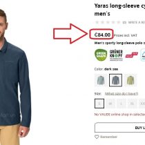 Vaude Yaras long-sleeve cycling polo shirt men´s 42692 ktmart 5