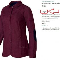 Mammut Kira Guide LS Women's Shirt 1030-02320 ktmart 1