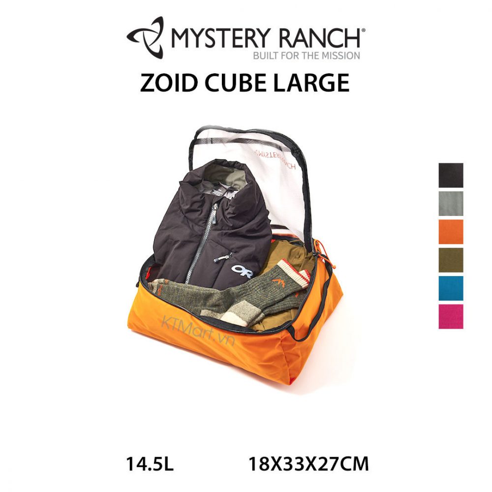Túi Pack đồ Mystery Ranch Zoid Cube size L