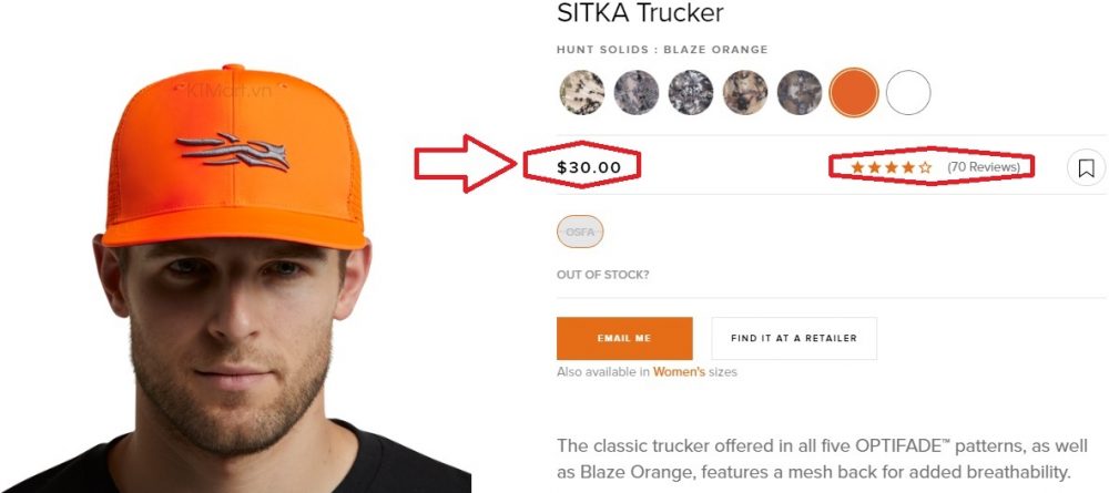 Sitka Gear Trucker Cap 90188 ktmart 4