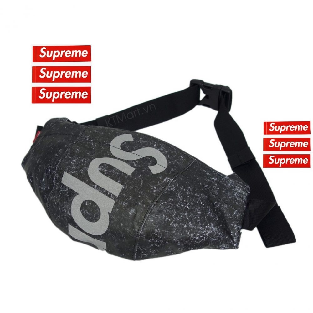 Túi đeo chéo Supreme Waterproof Reflective Speckled Waist Bag