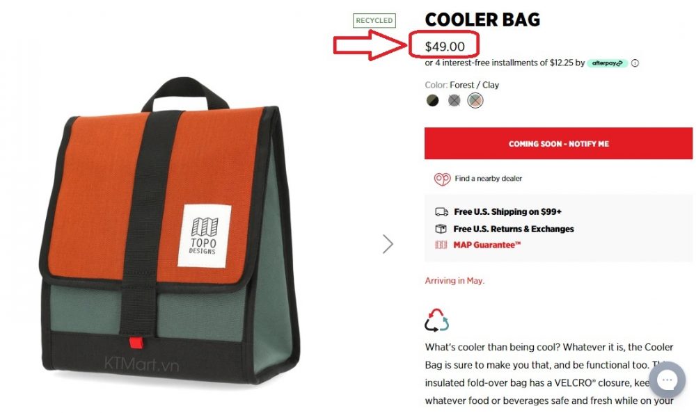 Topo Designs Cooler Bag ktmart 7