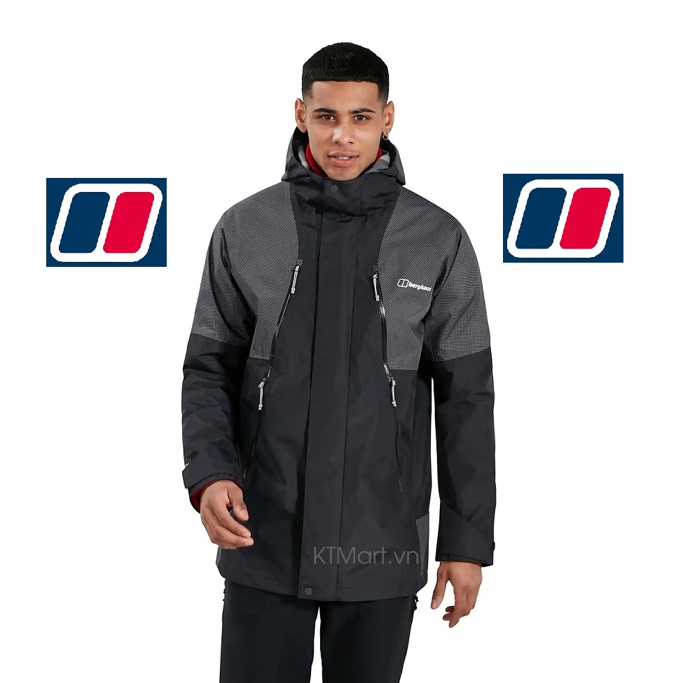 Berghaus Men’s Arbonetic Waterproof Jacket 4A001183BP6 size L US