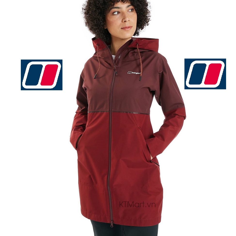 Berghaus Women’s Rothley GoreTex Waterproof Shell Jacket 4A000854HN58 size M US