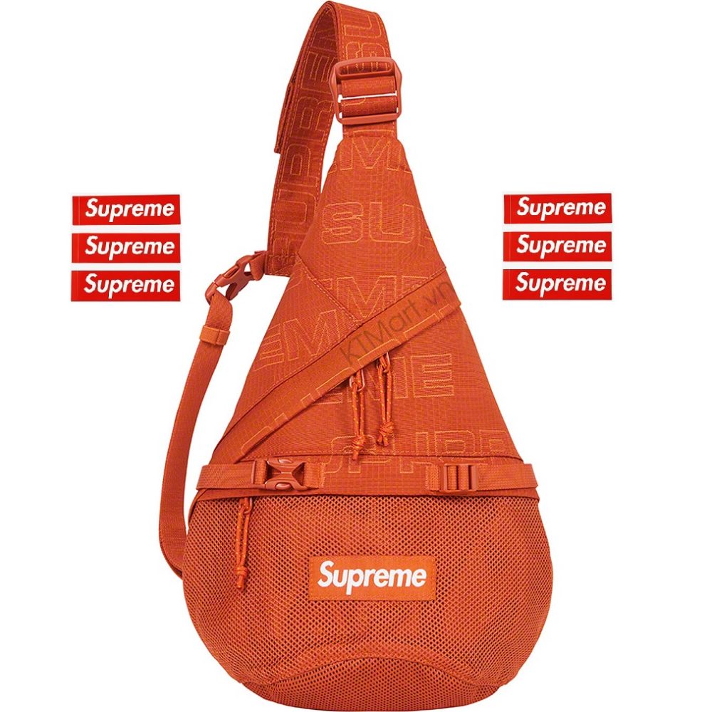 Túi Supreme Sling Bag Orange Limited Edition
