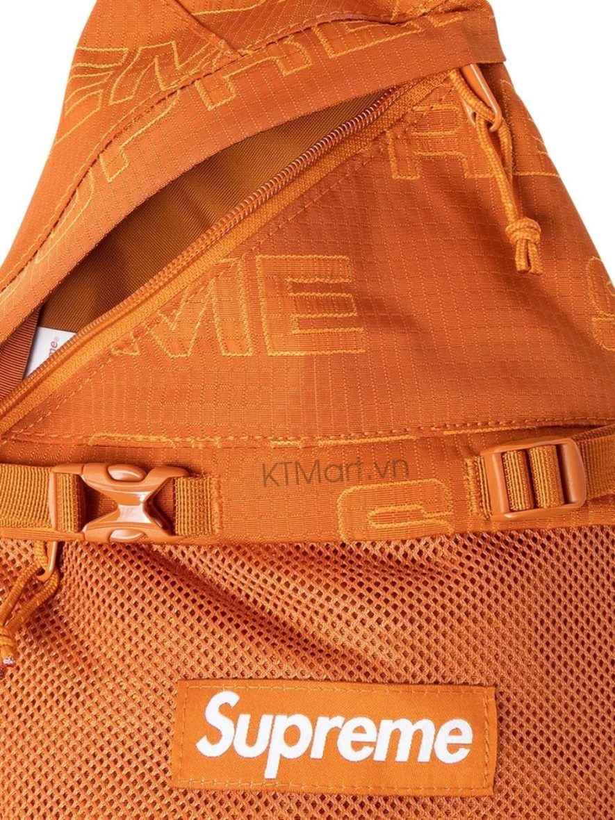 Supreme Sling Bag Orange Limited Edition ktmart 3