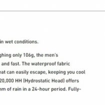 Inov-8 Raceshell Pro Full Zip Waterproof Jacket Men's ktmart 17
