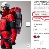 Berghaus Men's MTN Guide GTX Pro Jacket 4A001222HQ5 ktmart 26