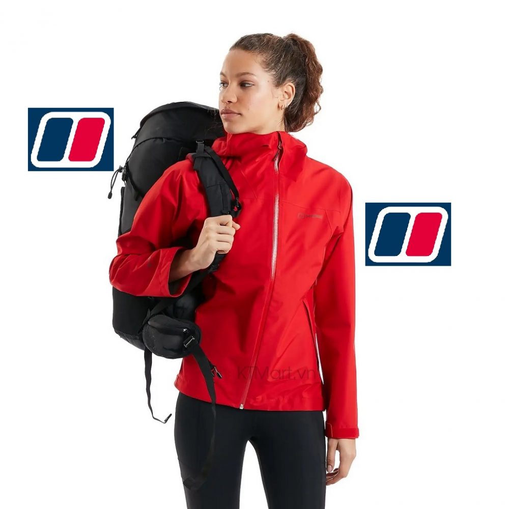 Berghaus Women’s Paclite Dynak Waterproof Jacket 4A001055JU5 size M