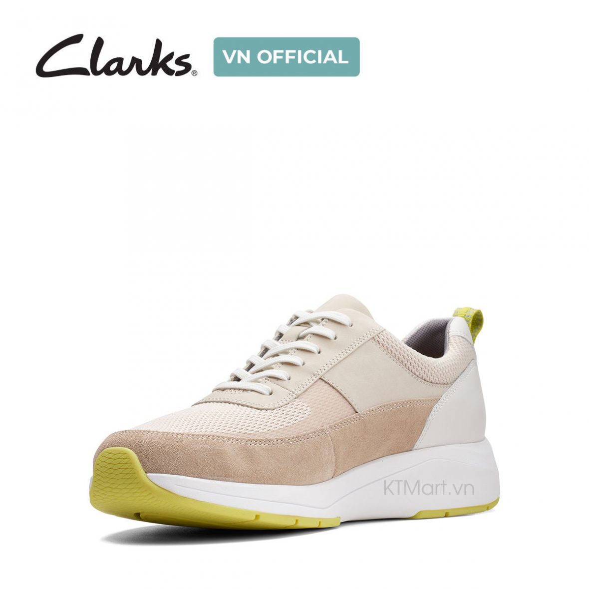 Clarks Men’s Coplin Go Nubuck Sneaker 2615249 ktmart 1