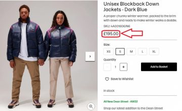 Berghaus Unisex Blockback Down Jackets 4A001606JN6 ktmart 11