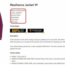 Jack Wolfskin Resilience Jacket Women 1710051 ktmart 5