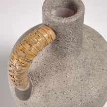 Agle grey ceramic vase, 35 cm2