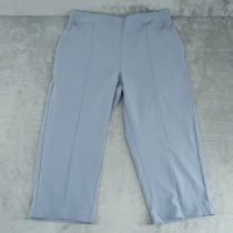 Columbia PFG Activewear Capri Pants Women's Medium Elastic-Waist High-Rise Gray