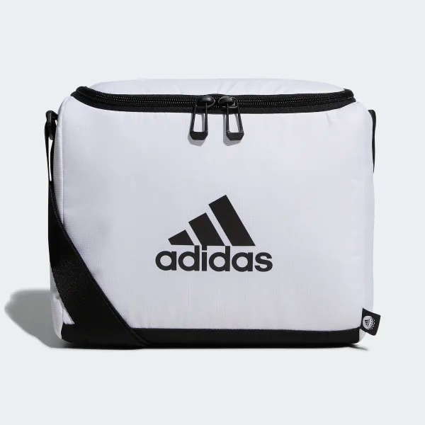Amazon.com | adidas Santiago Insulated Lunch Bag, Jersey Onix Grey/Black,  One Size | Luggage & Travel Gear
