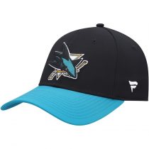 Men's Fanatics Branded Black San Jose Sharks Core Primary Logo Flex Hat
