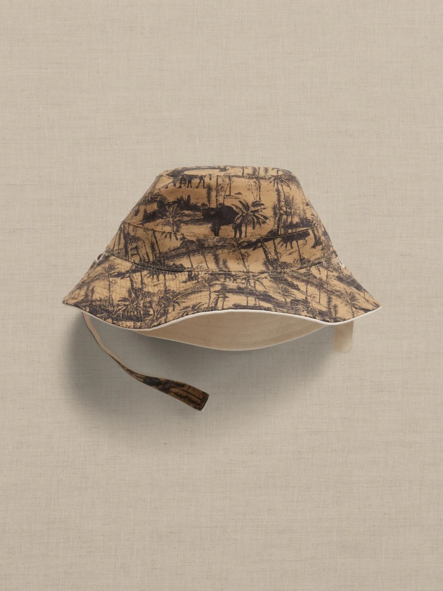 REVERSIBLE BUCKET HAT FOR BABY + TODDLER Br610537