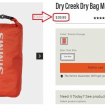 Simms Dry Creek Dry Bag Medium ktmart 1