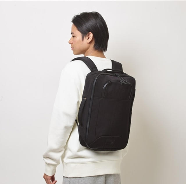 New Balance men’s 2WAY backpack 15L black JABL9716-BK