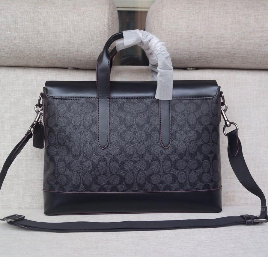 Coach F77858 Hamilton Portfolio Brief In Signature Canvas KTMart Vietnam