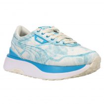 Puma Cruise Rider Tie Dye Platform Womens Blue Sneakers Casual Shoes 384058-02
