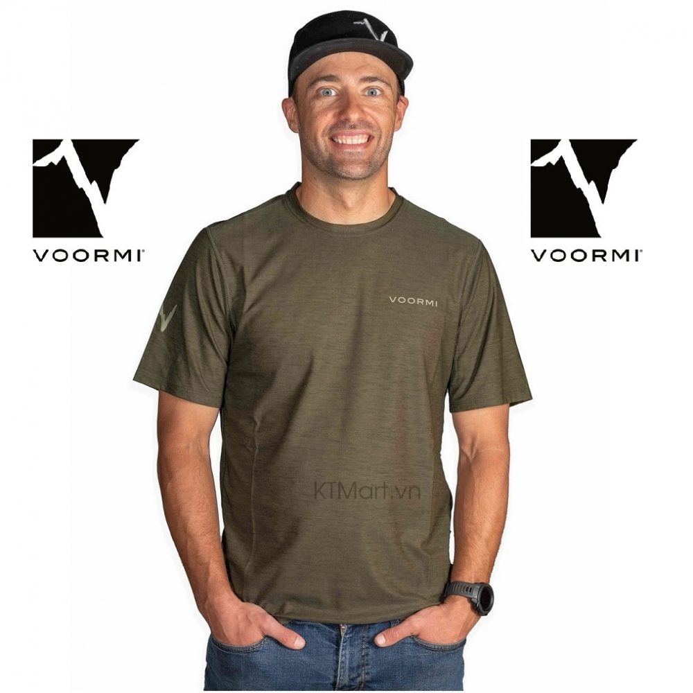 Áo lông cừu Voormi Men’s Short Sleeve Merino Tech Tee size S, M, XL, XXL, 3XL