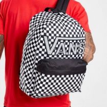 Vans Checkerboard Checkered Backpack Bag Check Black White School Skateboarding