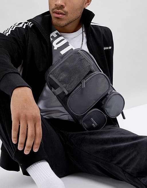 Adidas Originals EQT Cross Body Bag In Grey CD6953