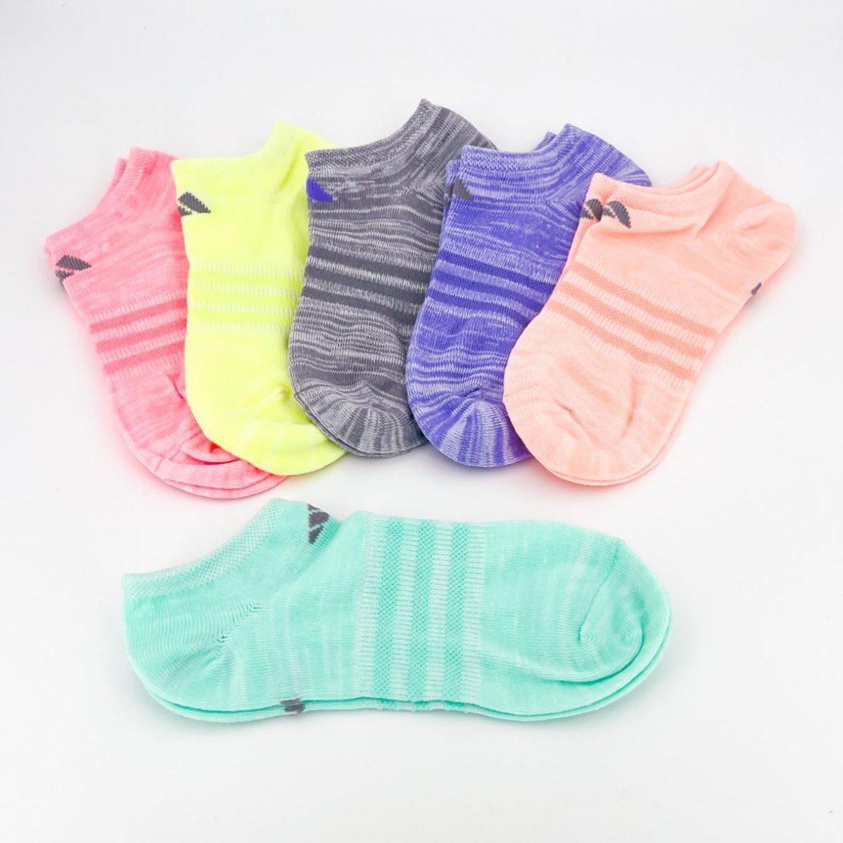 Set 3 đôi Adidas Superlite Multi Space-Dye No-Show Socks Size S, M, L